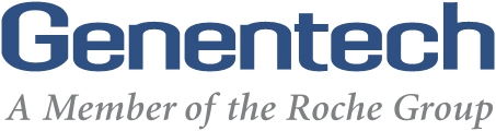 Genentech logo with tagline