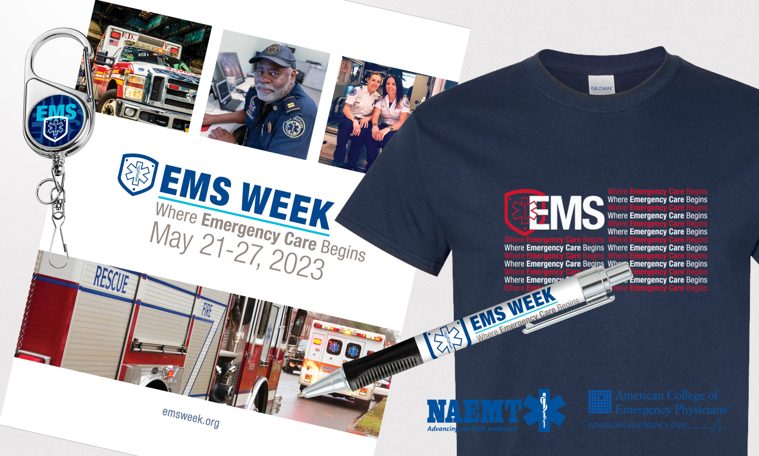 Celebrate EMS Week with Gifts of Appreciation and Recognition Jumbo Cooler  - EMS301 (Min. Quantity Purchase - 24 pcs.) Celebrate EMS Week with Gifts  of Appreciation and Recognition